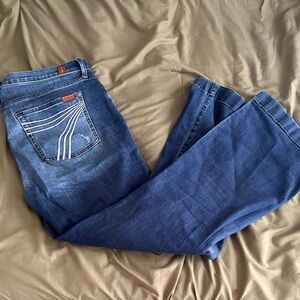 Blue Denim 7 jeans.